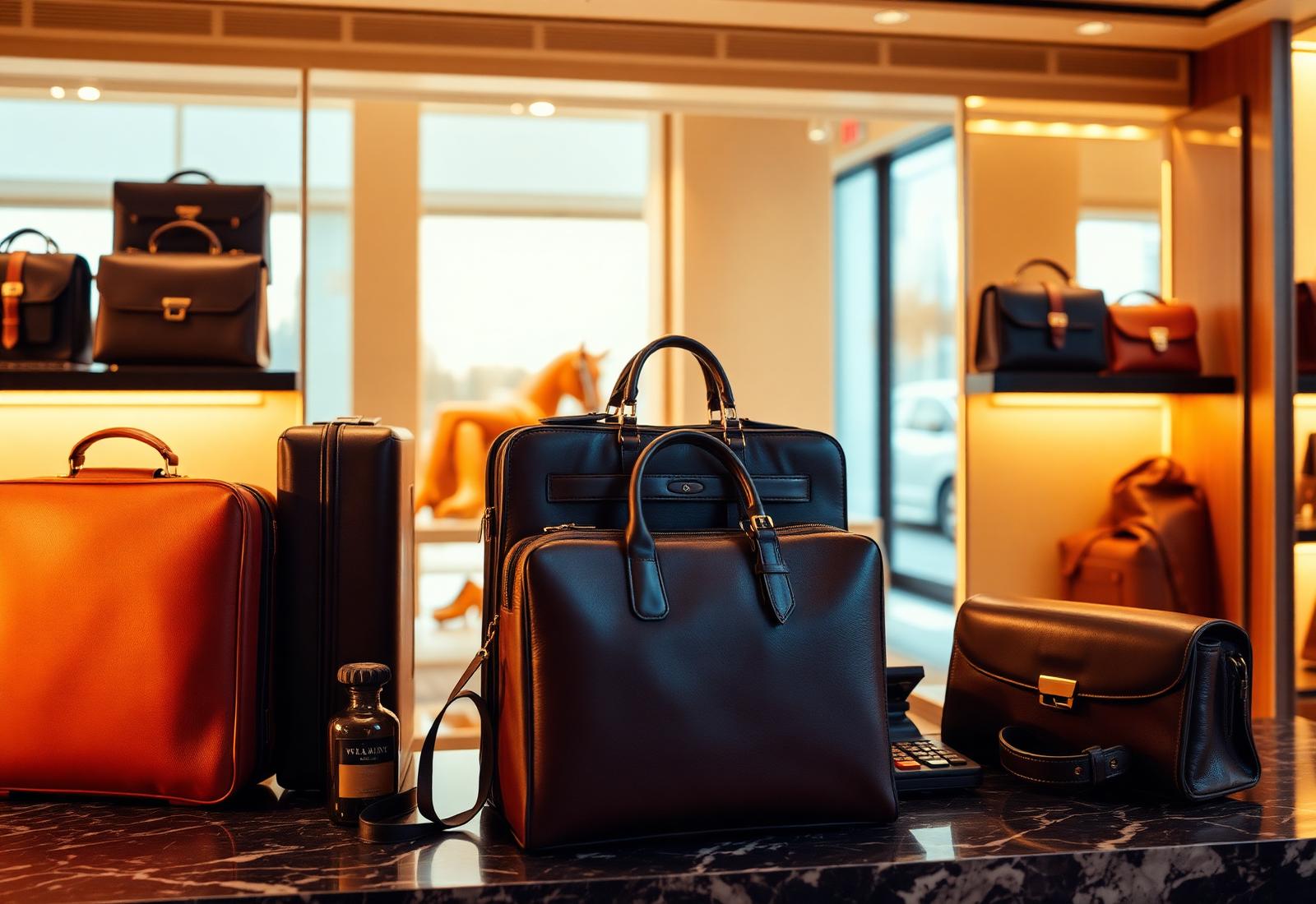 Bagages et maroquinerie de luxe